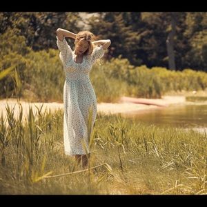ISO Doen Ischia Dress Blue Sweetpea